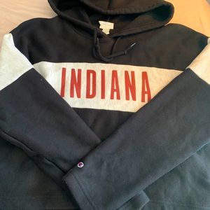 Indiana Champion crop sweatshirt